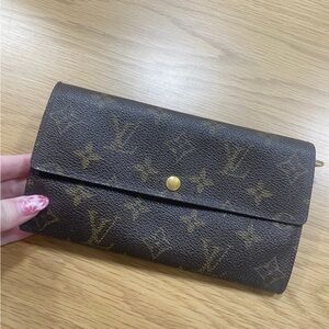 Louis Vuitton Dark Brown Monogram Wallet